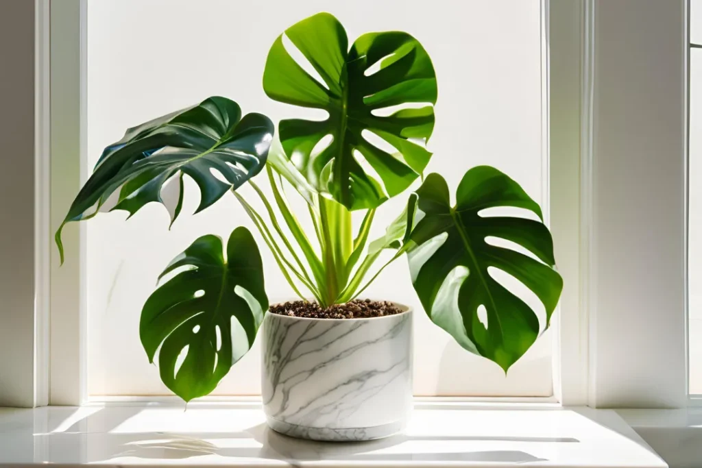 Monstera plant care indoors